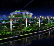 体育馆灯光效果图